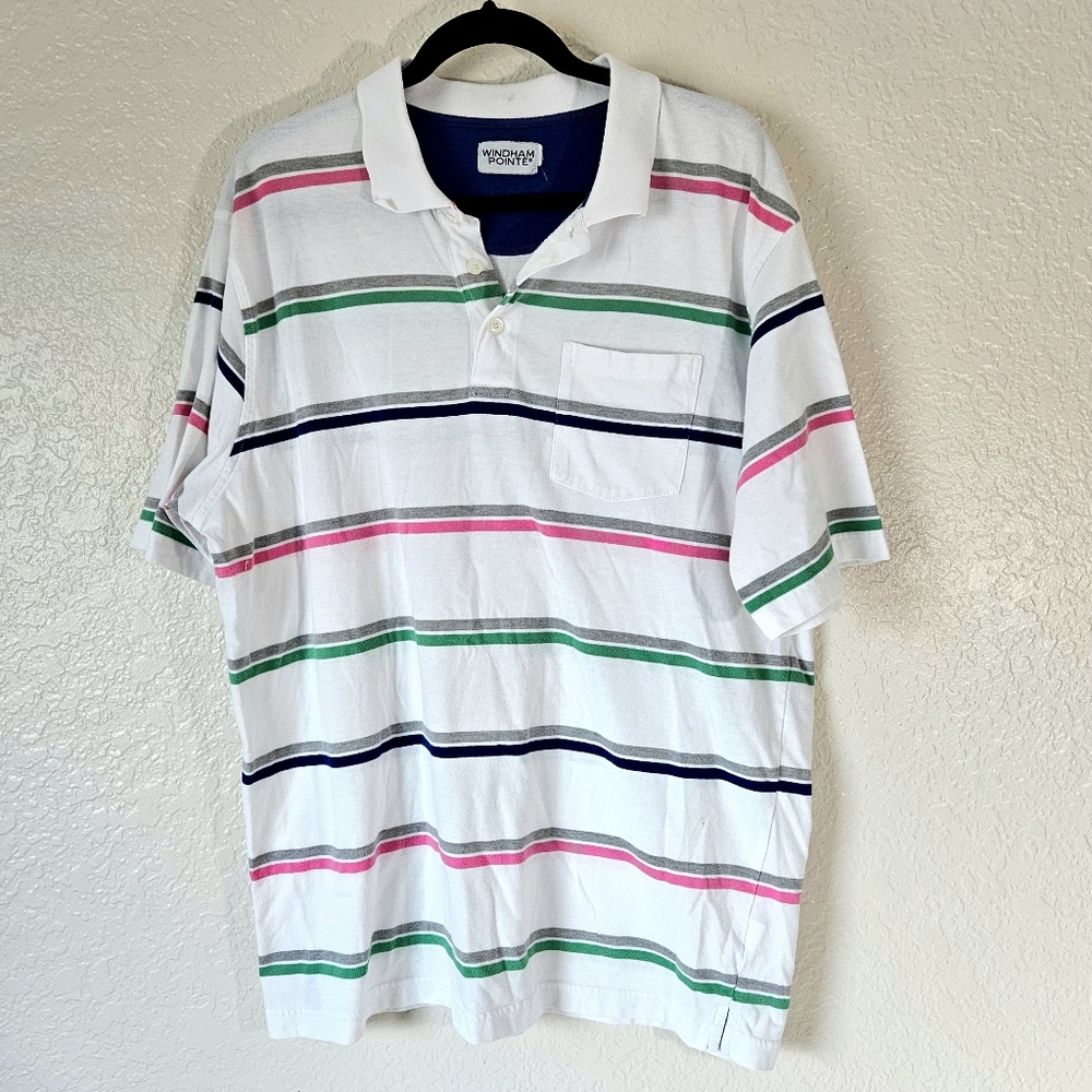 Windham Pointe Rugby Striped Polo - Picture 2 of 9